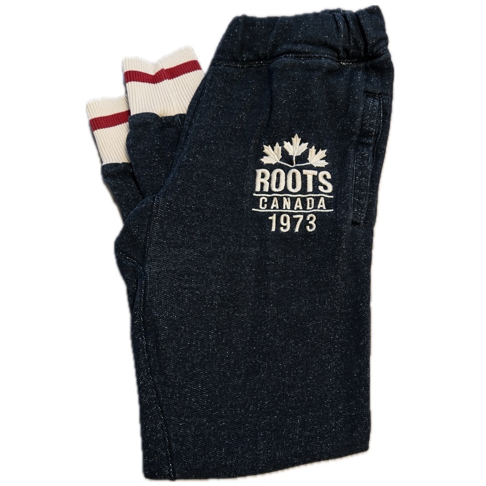 ROOTS black pepper sweatpants, size M, VGUC
